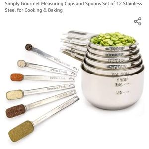 Simply Gourmet Measuring cups and spoons